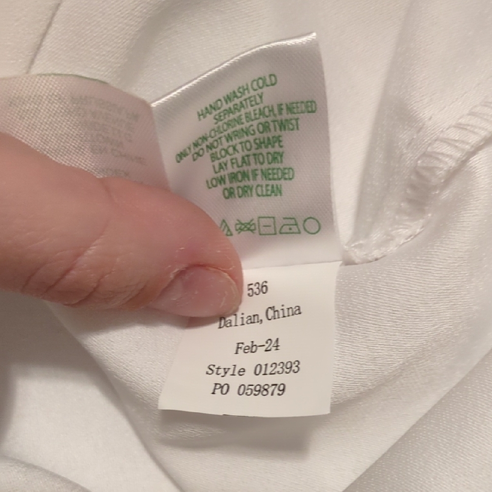 Lilly Pulitzer Kylo strapless white crepe skirted romper with belt - Picture 9 of 13